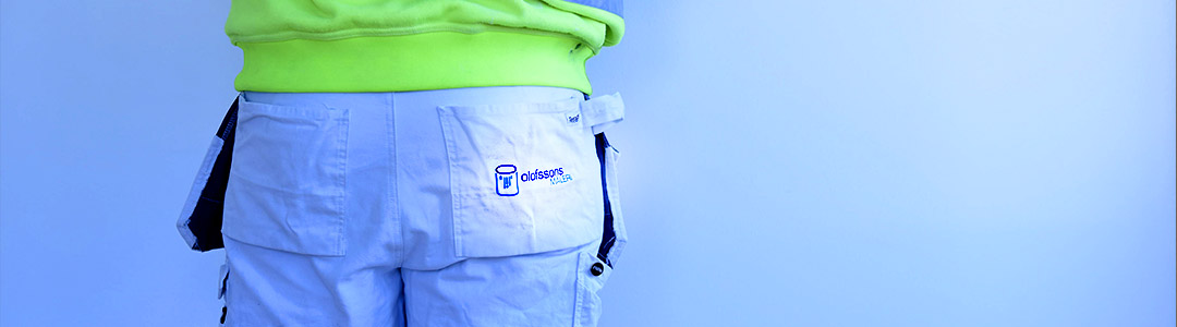 Våra målare är yrkesproffs